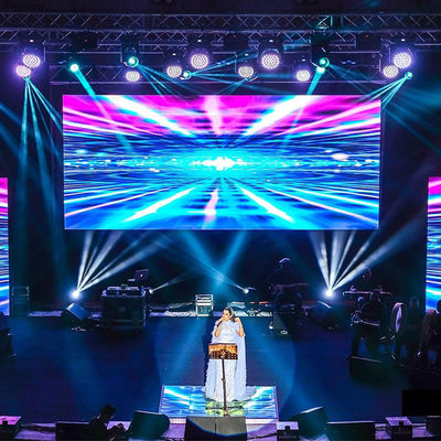Display LED de alquiler al aire libre interactivo P5 pantalla LED ampliable