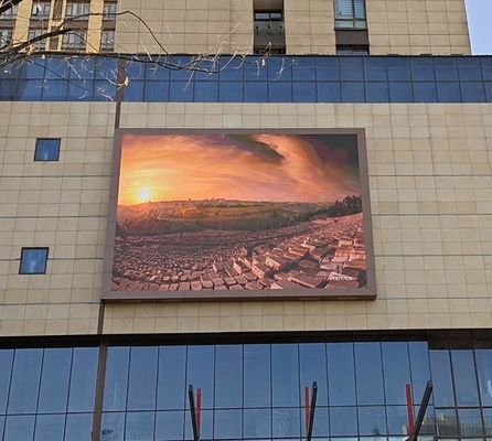 OEM P4 LED pantalla de pantalla exterior de pared con 4 mm de pitch de píxeles ROHS