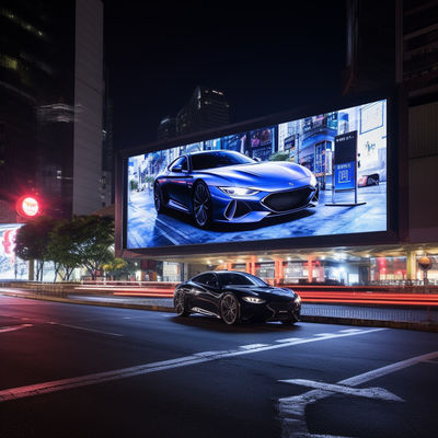 Display de publicidad digital LED personalizado 5500nits - 8500nits P6 Pantalla LED exterior