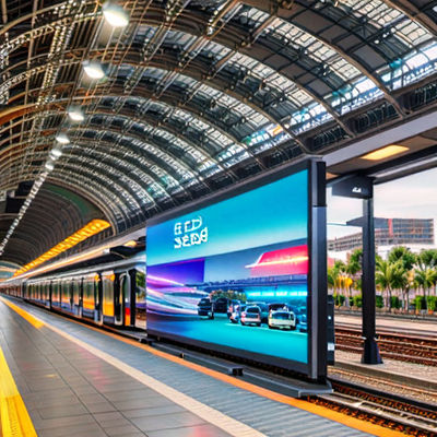 Panel de pantalla de publicidad LED exterior OEM P3 con alta tasa de actualización