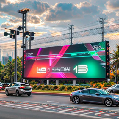 Alquiler de pantallas de publicidad LED al aire libre 3840 X 2160 Tasa de actualización