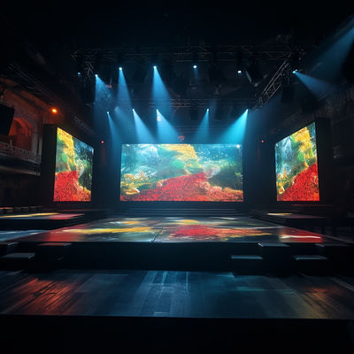 Display LED fijo de interior delgado P1.667 Ultra delgada pantalla de LED de publicidad