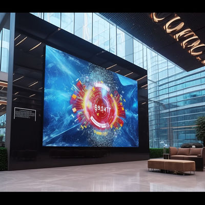 P4.81 Tabla de visualización LED fija de interior con pantalla digital LED de 150 W