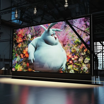 Tabla de visualización digital interior fija de 1920 Hz Tasa de actualización P1.86 Pantalla LED
