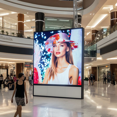 Cartelera de publicidad LED digital personalizada IP65 2.5mm-10mm Pitch de píxeles
