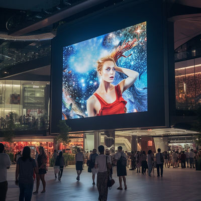Pantalla LED exterior de 4 mm con ángulo de visión de 140/120 grados