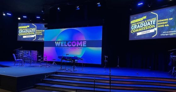 Pantalla LED de alquiler de interiores P1.56 - Perfecta para venta al por menor y señalización digital de gama alta con pantallas de alta definición cristalinas