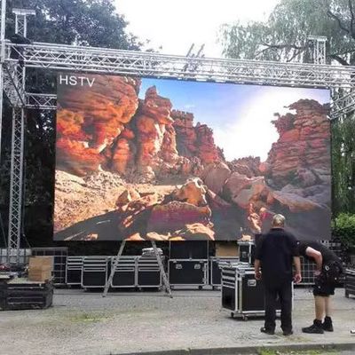 500*500mm Brillante Exterior Display LED a todo color de alquiler Pantalla de 3,91mm a prueba de agua