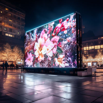 Pantalla de publicidad LED brillante Alto brillo con resolución nítida