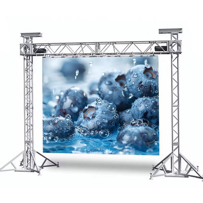 Alquiler de pantallas LED móviles ligeras / alquiler de pantallas LED modulares para colgar o apilar