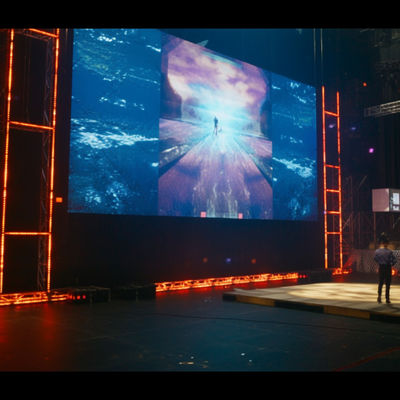 700 nits Brillo 3840Hz Tasa de actualización NTSC 85% Gamut de color Pantalla LED fija en interiores