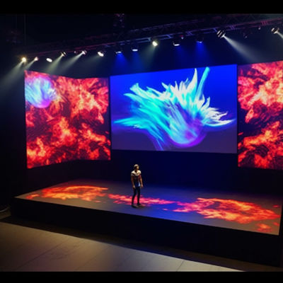 2.5mm 16.7M Colorida pantalla LED del estadio con 6500 nits Brillo