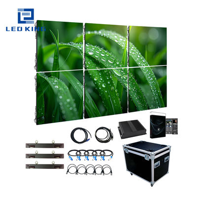 Ángulo de visión amplio de 160° LED brillante pantalla de pantalla de pared de vídeo para exposición y alquiler de eventos