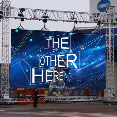 500x500mm Outdoor LED Display Screen with 256*128/256*256 Dot Resolution and 1920Hz-3840Hz Refresh Rate