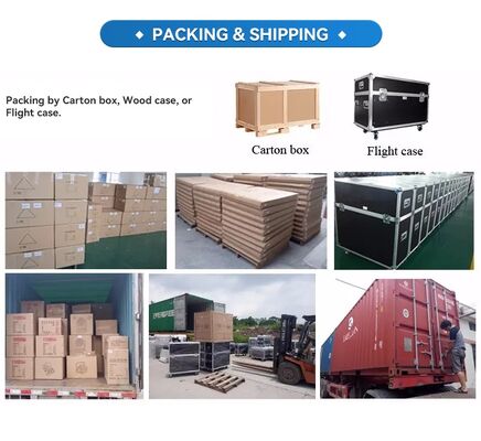 3mm Pixel Pitch Outdoor LED Display Screen with Die Cast Aluminum Cabinet and 100000 Hours Life Span