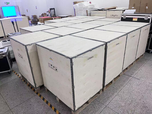 Pantalla LED exterior de alto brillo P2.976 con IP65 a prueba de agua para escenario y alquiler