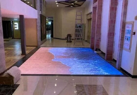 Indoor Interactive LED Video Wall with 3.91mm Pixel Pitch 800-1000cd/m² Brightness and 170° Viewing Angle for Stage and Party