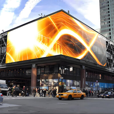 Outdoor LED Video Wall with IP65 Waterproof 4500-5500cd/㎡ Brightness and 960x960mm Cabinet Size