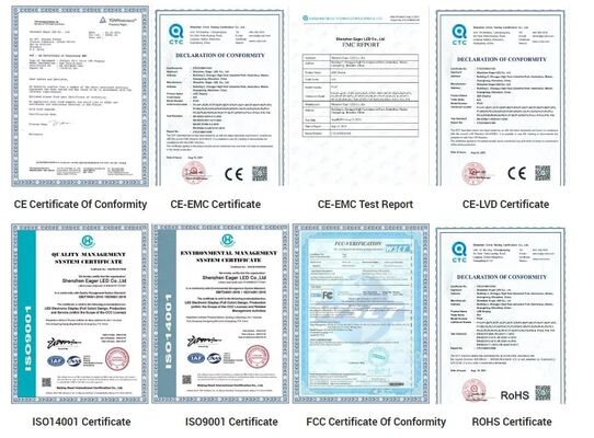 Outdoor LED Video Wall with IP65 Waterproof 4500-5500cd/㎡ Brightness and 960x960mm Cabinet Size