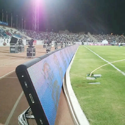 Pantalla LED exterior impermeable IP65 con brillo de 4500-5500cd/m² y frecuencia de actualización de 3840-7680Hz