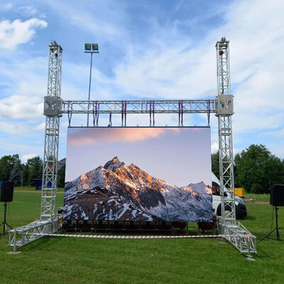 LEDKING P4.81mm Pixel Pitch Outdoor LED Display IP65 Waterproof with 3840-7680Hz Refresh Rate for Rental LED Screen