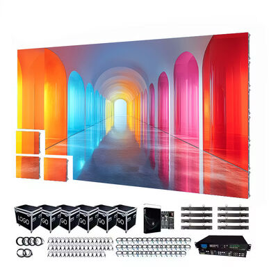 Outdoor Rental P2.604mm LED Video Wall with IP65 Waterproof and 3840-7680Hz Refresh Rate for Events
