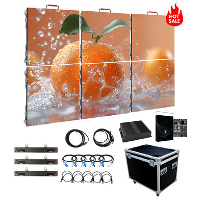 Pantalla LED para exteriores impermeable IP65 de venta directa de fábrica con brillo de 4500-5500cd y tamaño de gabinete de 960x960mm