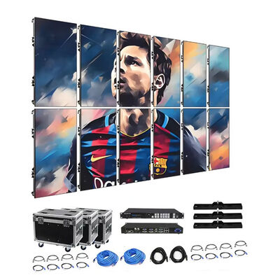 Pantalla LED exterior impermeable IP65 con paso de píxel P3.91 y frecuencia de actualización de 3840-7680Hz