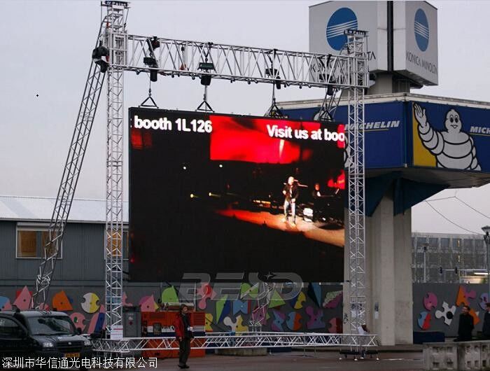 2.5-10mm Pitch de píxeles Personalizado LED exterior paredes de vídeo duradero de alto rendimiento ODM