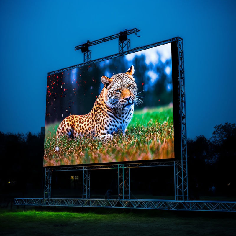 Display de alquiler de paredes de vídeo LED con alta profundidad de color