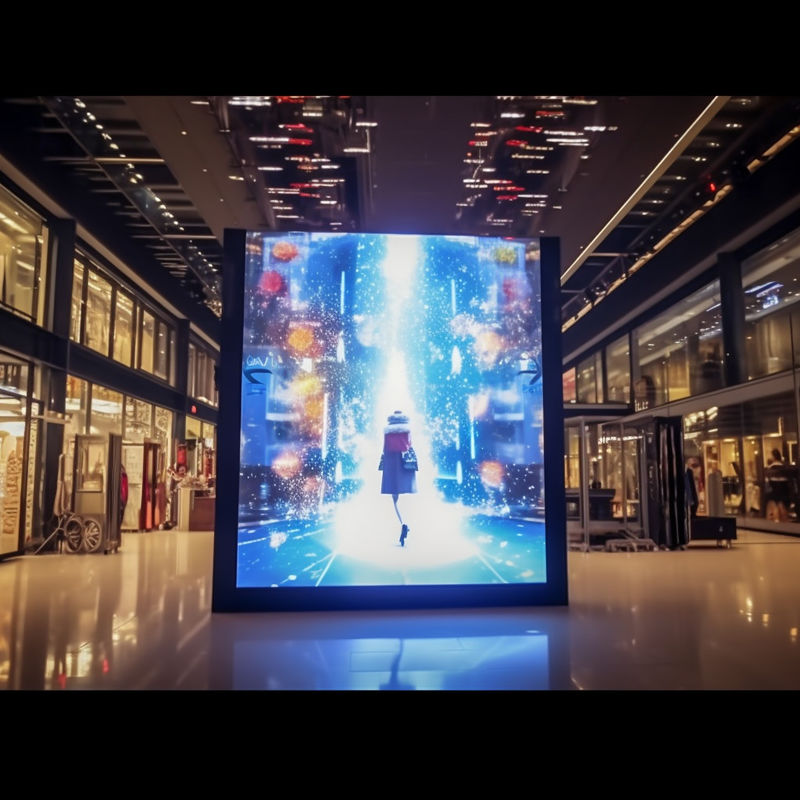 Pantalla LED fija de interior de color completo 1920 x 1080 con entrada HDMI / DVI / VGA