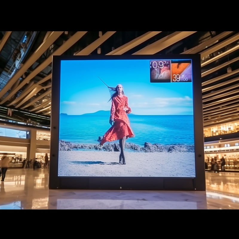 Pantalla de visualización fija LED de 85% para uso comercial en interiores