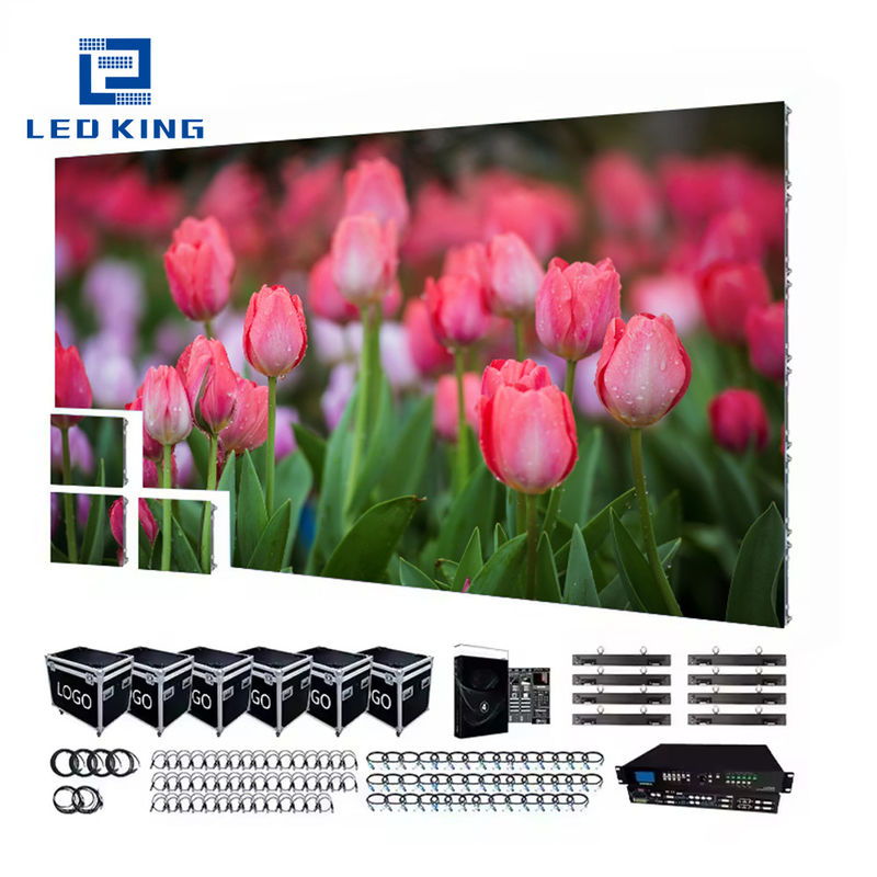 Pantalla LED de color completo en interiores con tono de píxeles de 2,5 mm y brillo de 600-800 nit