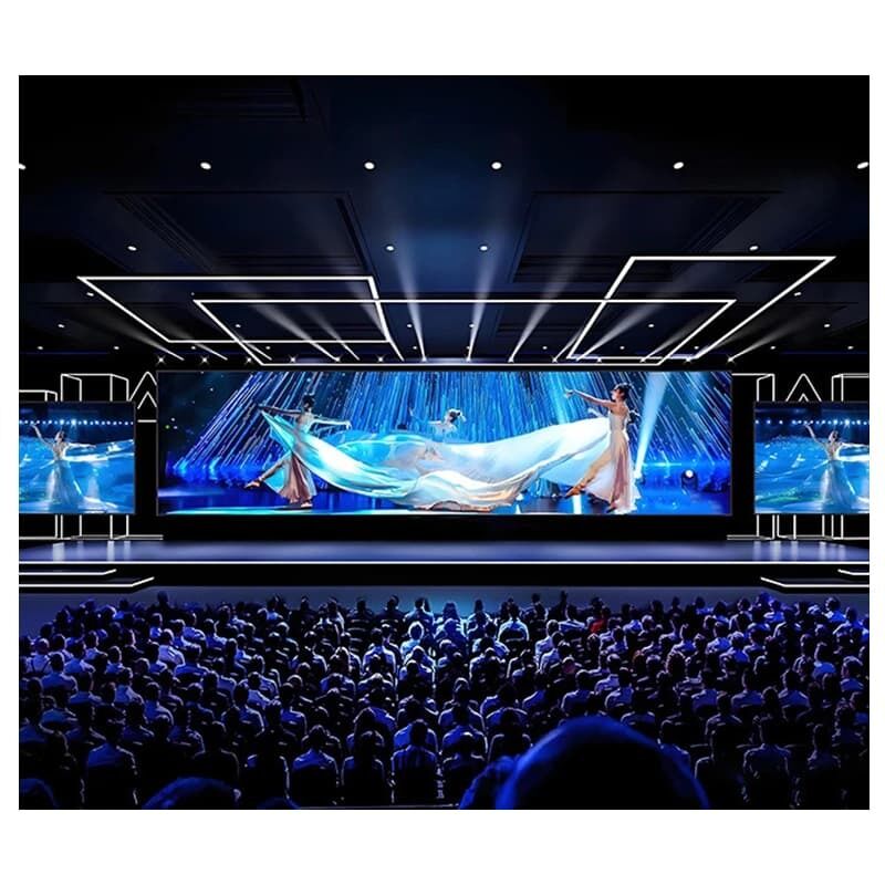 Indoor Rental P3.91 P4.81 LED Wall for HD Advertising Visuals with Durable Flight Case Transport and Perfect Seamless Splicing