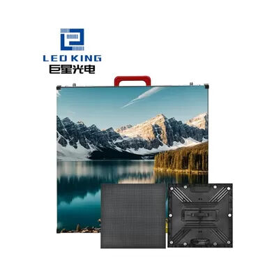 Pantalla de pantalla LED exterior de 35 kg por gabinete con una vida útil de 100.000 horas y una resolución de 1920x1080 píxeles