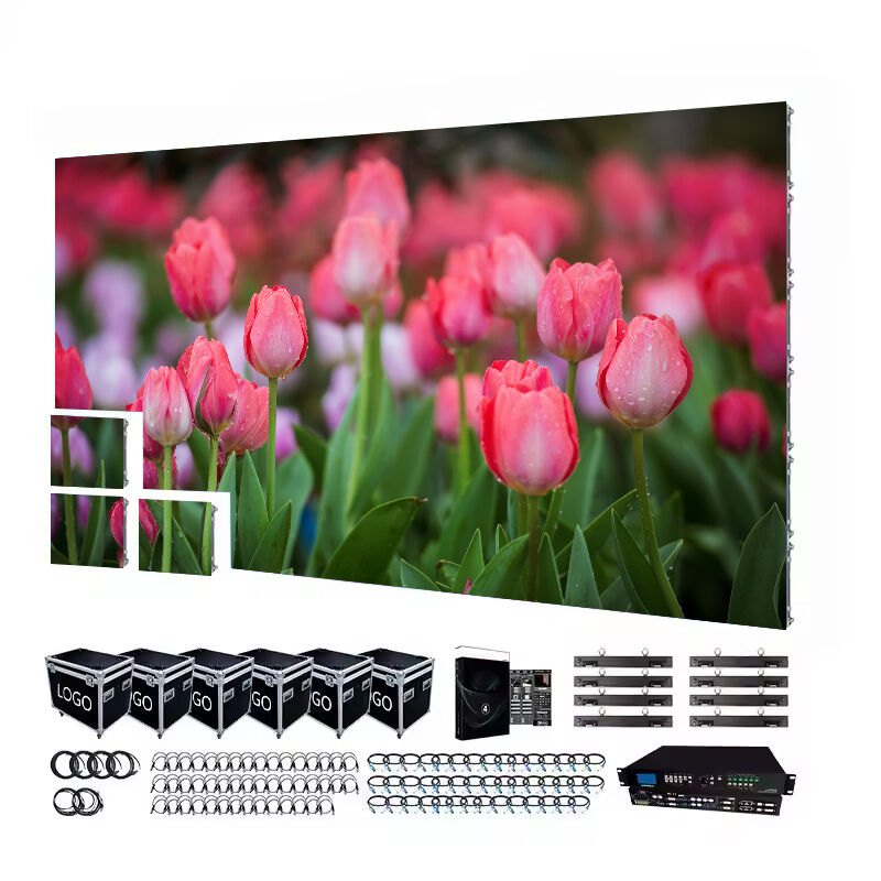 3mm Pixel Pitch Outdoor LED Display Screen with Die Cast Aluminum Cabinet and 100000 Hours Life Span