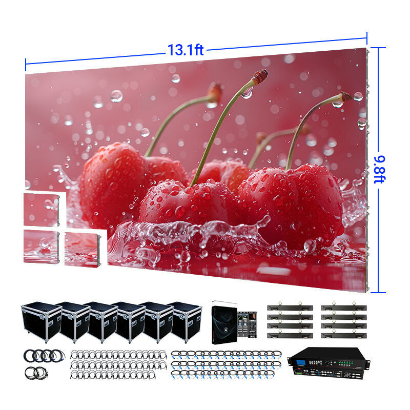 LEDKING P4.81mm Pixel Pitch Outdoor LED Display IP65 Waterproof with 3840-7680Hz Refresh Rate for Rental LED Screen