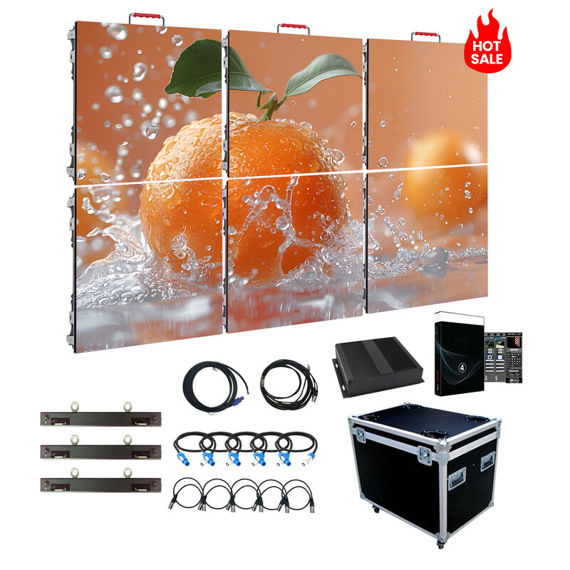 Pantalla LED para exteriores impermeable IP65 de venta directa de fábrica con brillo de 4500-5500cd y tamaño de gabinete de 960x960mm