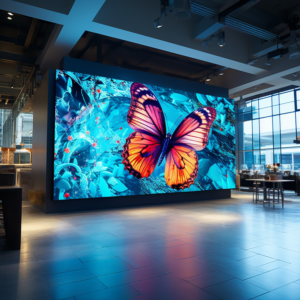 Pantalla de pantalla LED para interiores P2.976 500*500*85mm Gabinete Publicidad comercial digital