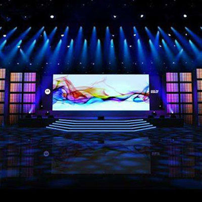 Pantallas LED de alquiler de conciertos HDMI P3.91 Ángulo de visión ampliable