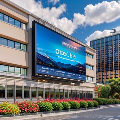 Pantalla de publicidad exterior LED flexible P6.67 Alto brillo