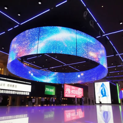 Módulo de pantalla LED flexible para exteriores P5 Ultra delgado Alta seguridad
