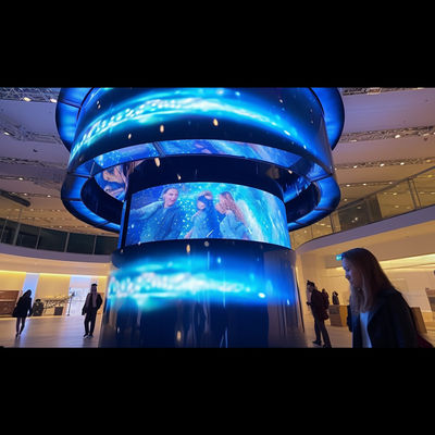 Display LED ultra delgado de pantalla LED transparente y grande P3 - P6