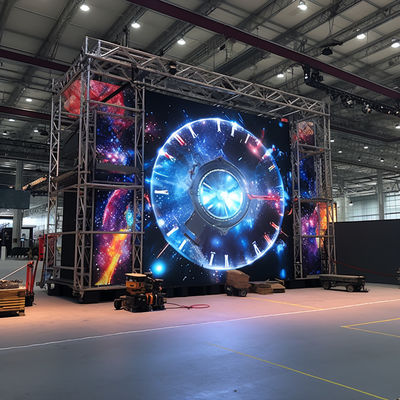 P5 Panel de visualización de vídeo LED interior de alto contraste en pie
