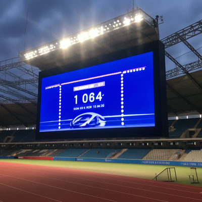 Panel de pantalla LED de estadio interior escalable con brillo de 6500 nits