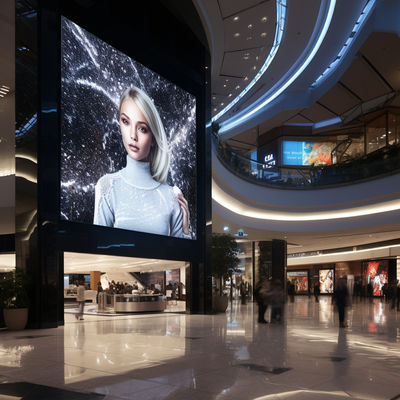Tableros de visualización de publicidad digital de 14 bits P3 / P3.91 / P4 LED Video Billboard