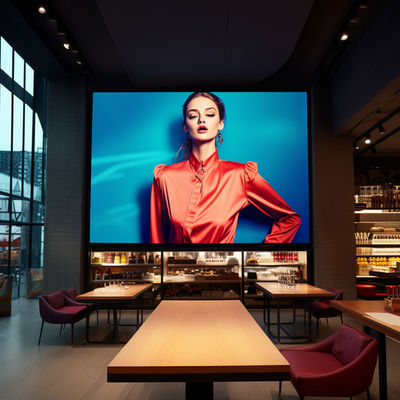 320*160mm Indoor LED Display con velocidad de escaneo de 1/64S y gabinete de aluminio de fundición a presión