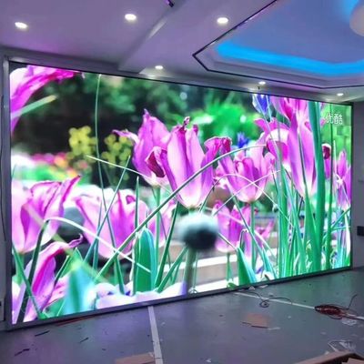 Alquiler de interiores P4.81 Pantalla LED digital a todo color con tamaño de gabinete 500*1000*85mm