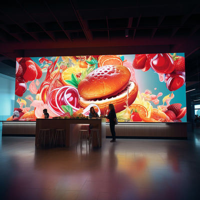 P4.81 Pantalla LED de interior Pantalla de píxeles Pitch de 4,81 mm Visión inmersiva