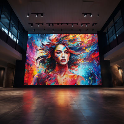 Imersivo de 1500 nits Brillo interior pantalla LED fija con tiempo de respuesta de 8 ms